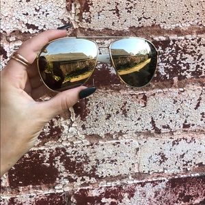 prada mirrored aviator sunglasses